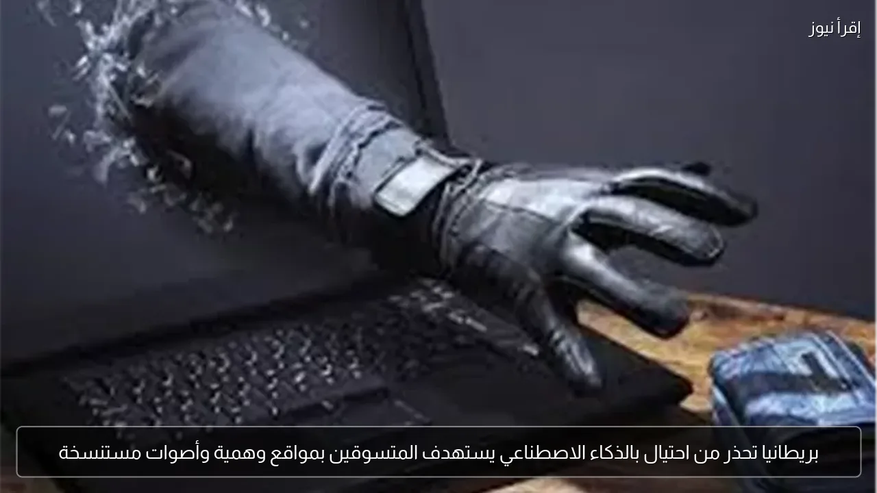 بريطانيا تحذر من احتيال بالذكاء الاصطناعي يستهدف المتسوقين بمواقع وهمية وأصوات مستنسخة