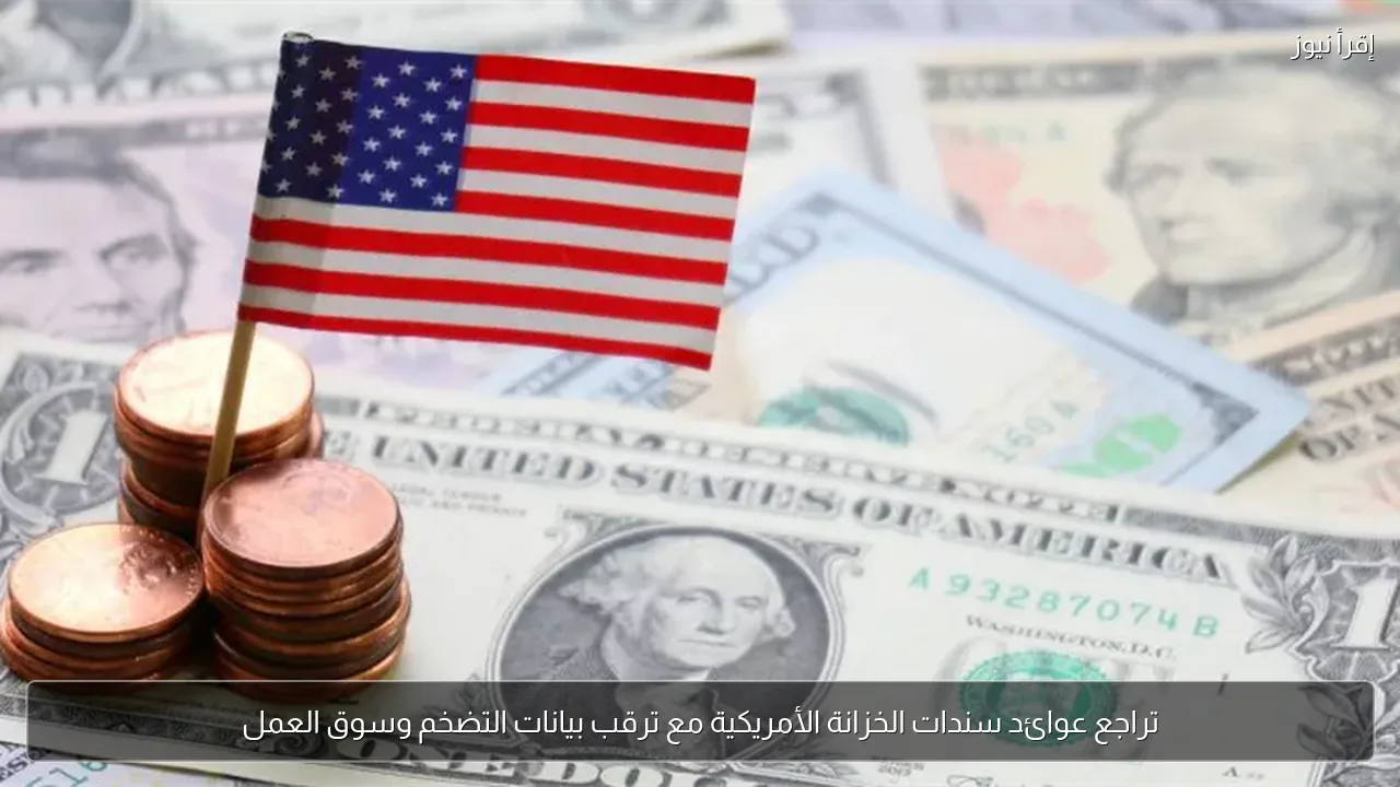 تراجع عوائد سندات الخزانة الأمريكية مع ترقب بيانات التضخم وسوق العمل