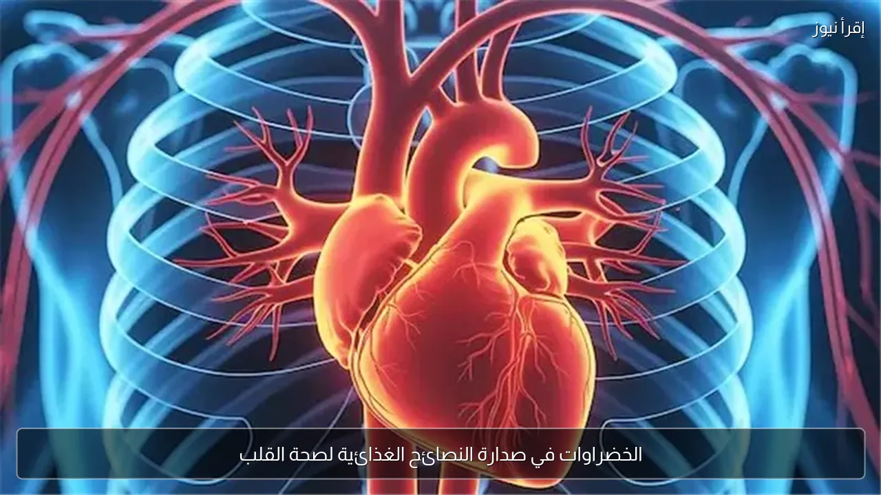الخضراوات في صدارة النصائح الغذائية لصحة القلب