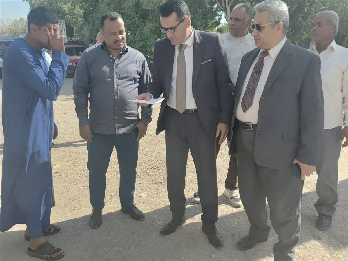 وكيل وزارة التموين بالأقصر يتفقد محطة بوتاجاز ومطحن الاتحاد