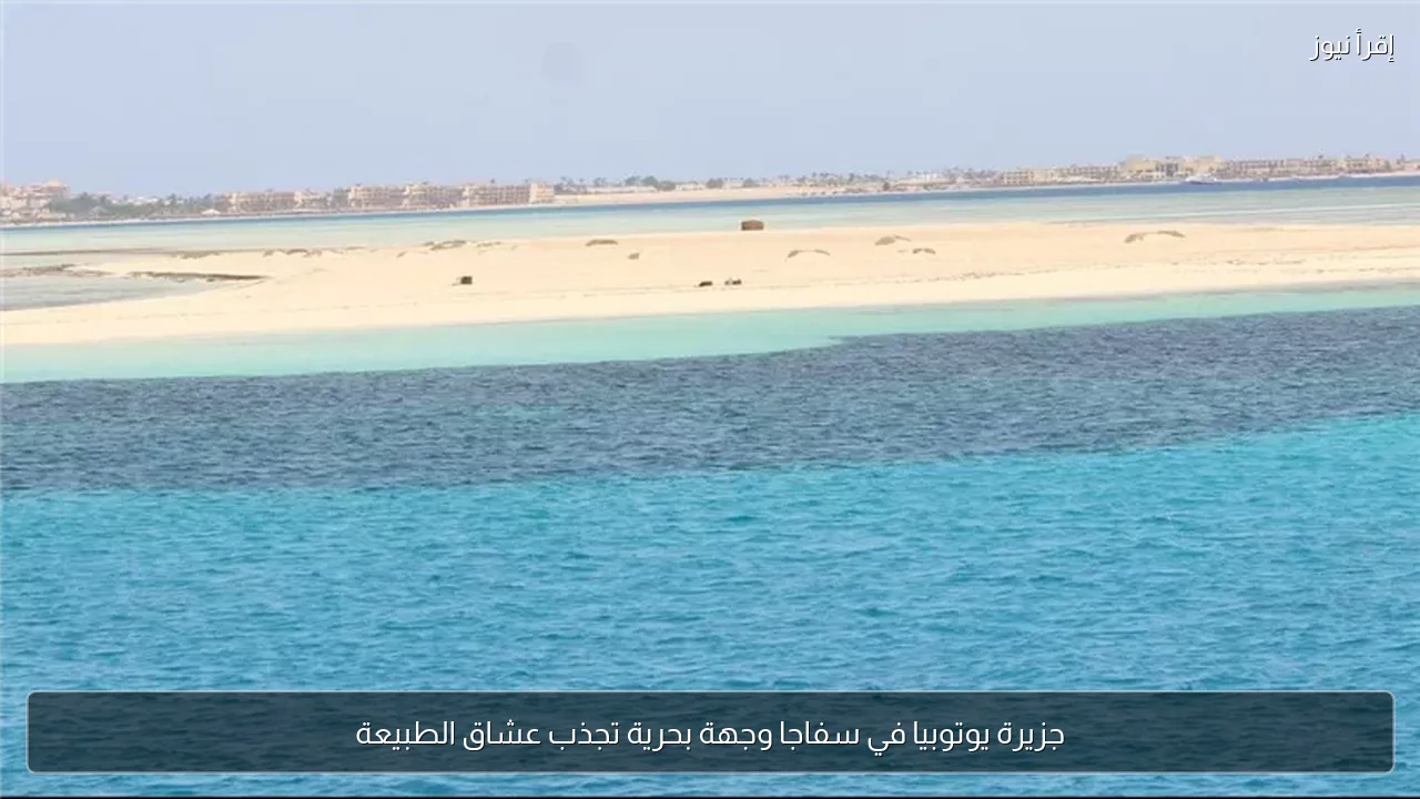 جزيرة يوتوبيا في سفاجا وجهة بحرية تجذب عشاق الطبيعة