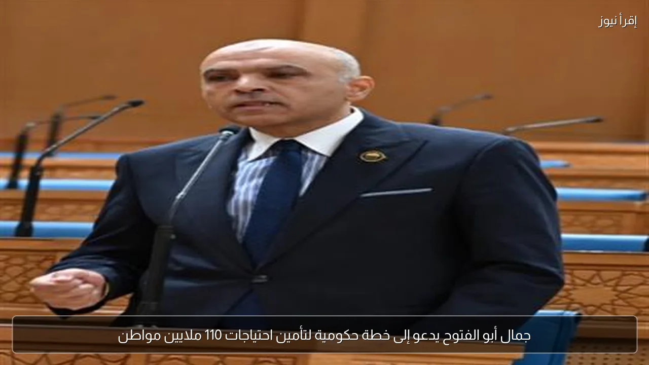 جمال أبو الفتوح يدعو إلى خطة حكومية لتأمين احتياجات 110 ملايين مواطن