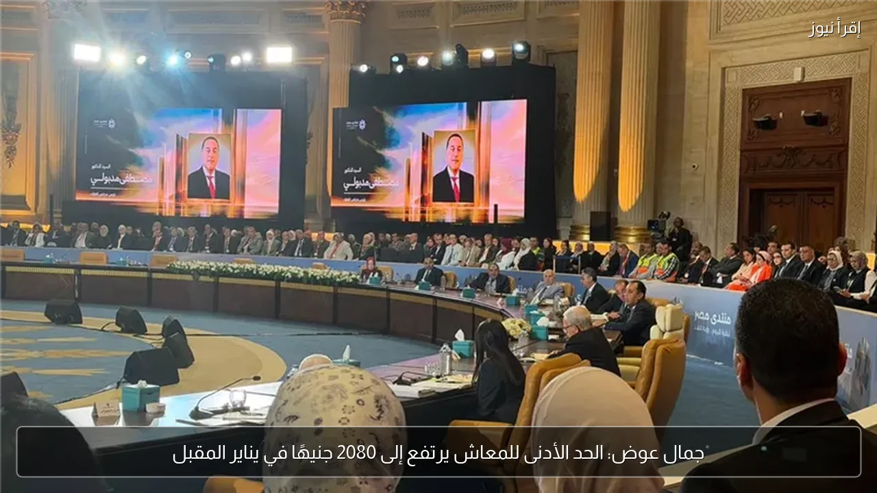 جمال عوض: الحد الأدنى للمعاش يرتفع إلى 2080 جنيهًا في يناير المقبل