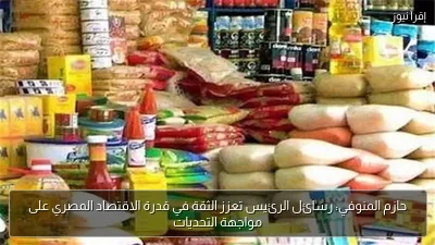حازم المنوفي: رسائل الرئيس تعزز الثقة في قدرة الاقتصاد المصري على مواجهة التحديات