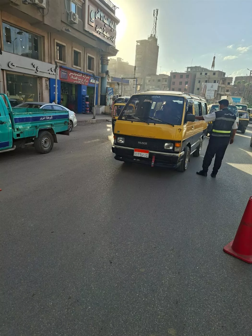 حملات مرورية بالغربية