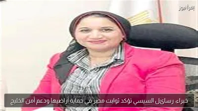 خبراء: رسائل السيسي تؤكد ثوابت مصر في حماية أراضيها ودعم أمن الخليج