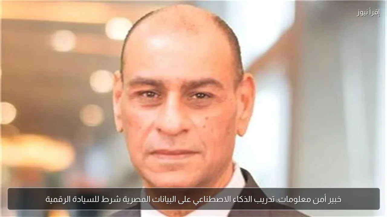 خبير أمن معلومات: تدريب الذكاء الاصطناعي على البيانات المصرية شرط للسيادة الرقمية