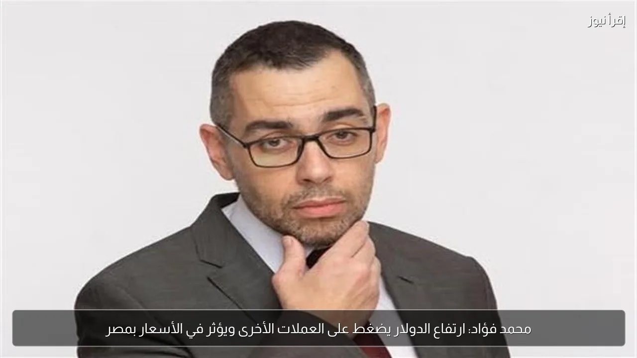 محمد فؤاد: ارتفاع الدولار يضغط على العملات الأخرى ويؤثر في الأسعار بمصر