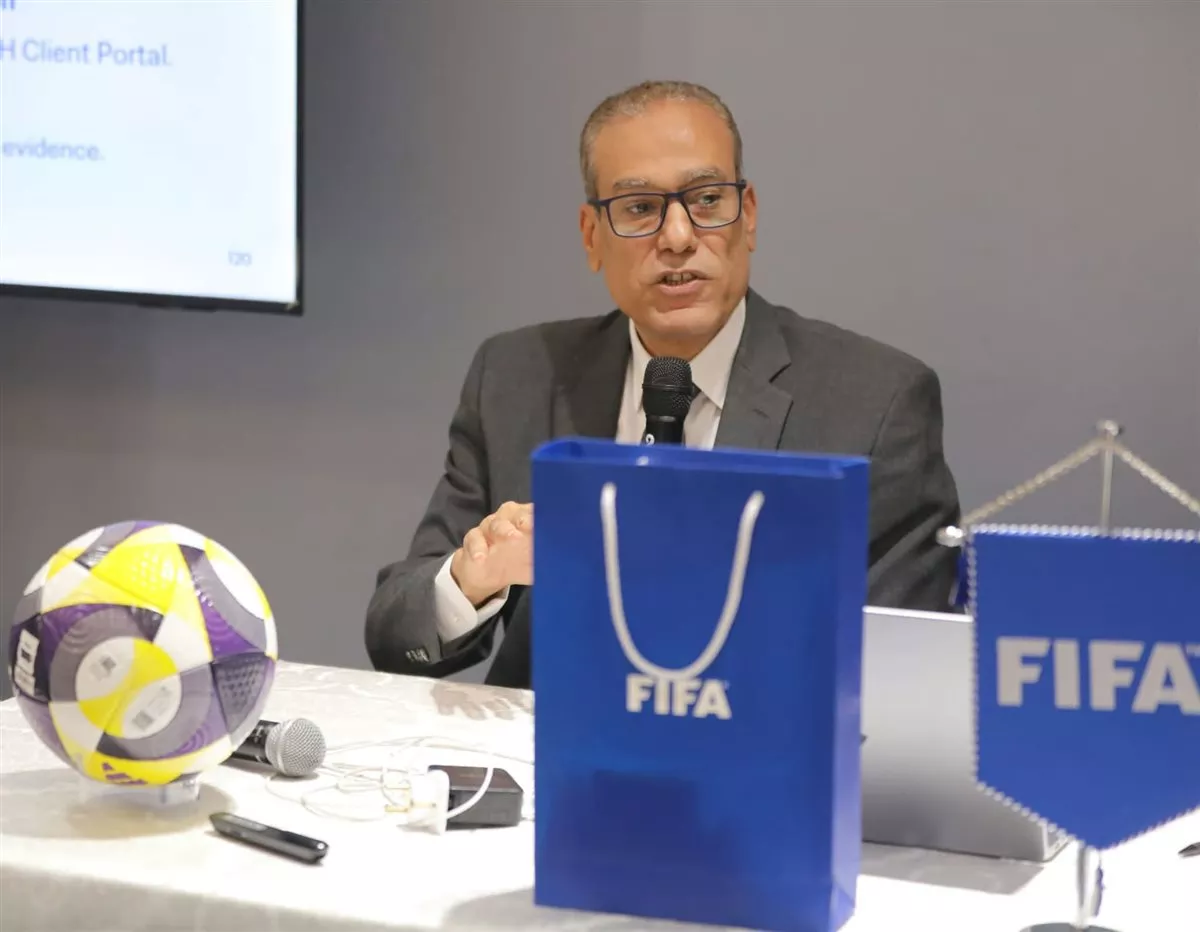 ختام ورشة عمل FIFA TMS في مقر الاتحاد المصري لكرة القدم