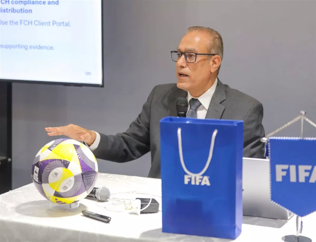 ختام ورشة عمل FIFA TMS في مقر الاتحاد المصري لكرة القدم