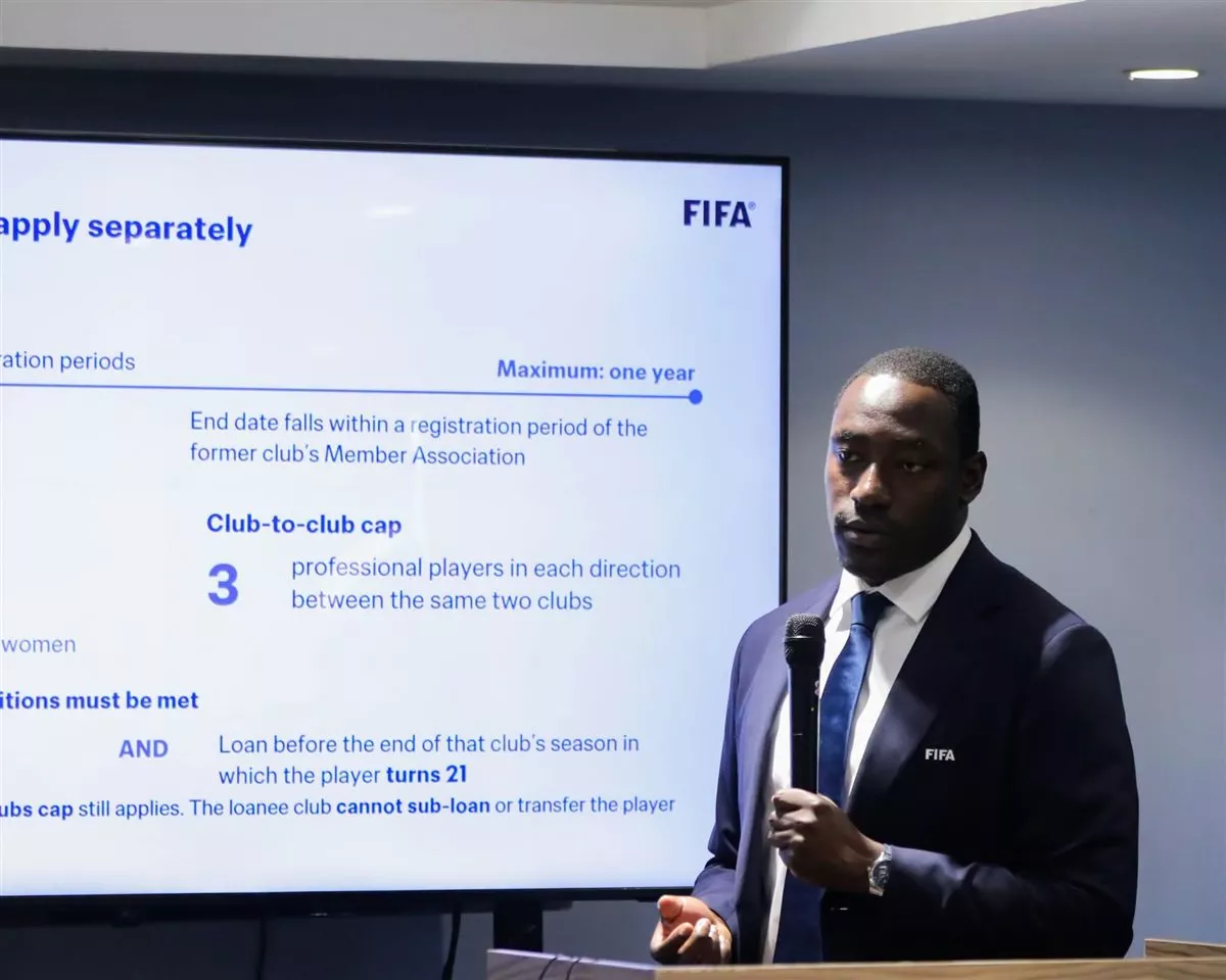 ختام ورشة عمل FIFA TMS في مقر الاتحاد المصري لكرة القدم