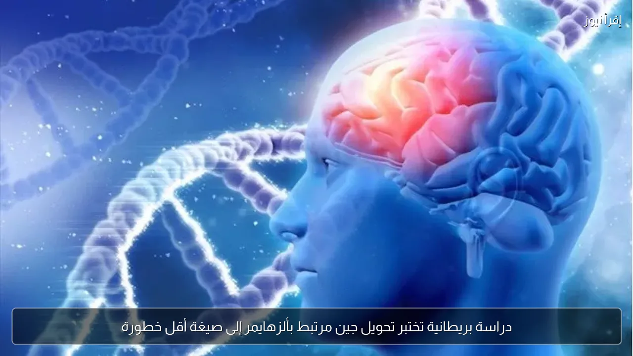 دراسة بريطانية تختبر تحويل جين مرتبط بألزهايمر إلى صيغة أقل خطورة