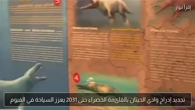 تجديد إدراج وادي الحيتان بالقائمة الخضراء حتى 2031 يعزز السياحة في الفيوم