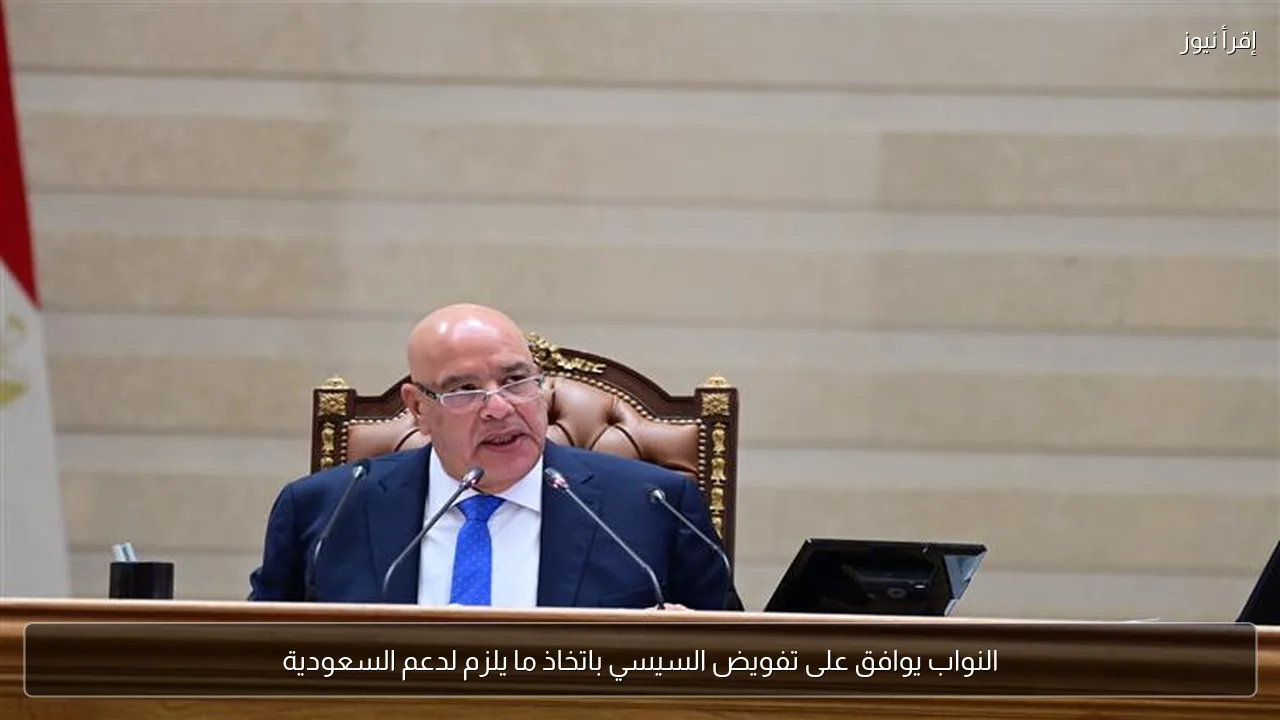 النواب يوافق على تفويض السيسي باتخاذ ما يلزم لدعم السعودية