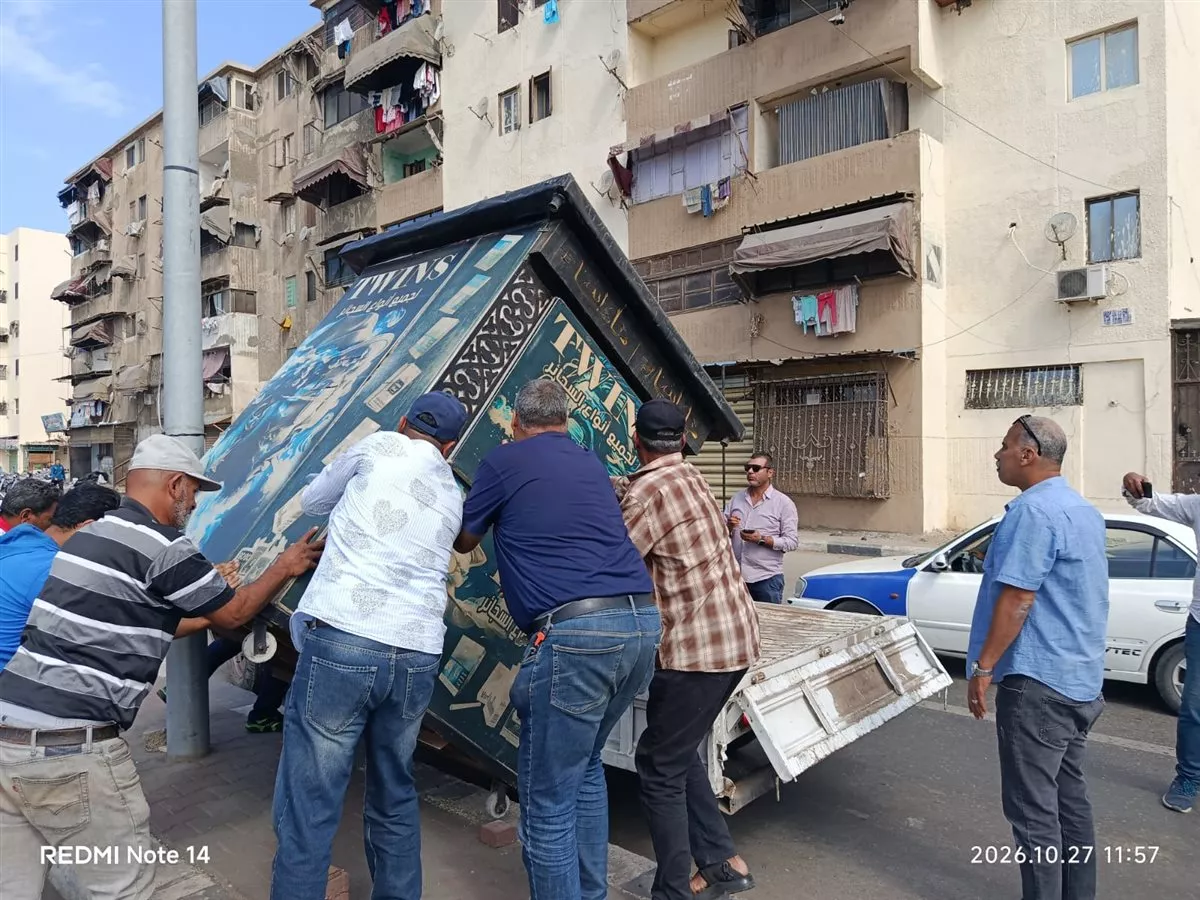 حملة مكبرة بـ حي الزهور ببورسعيد