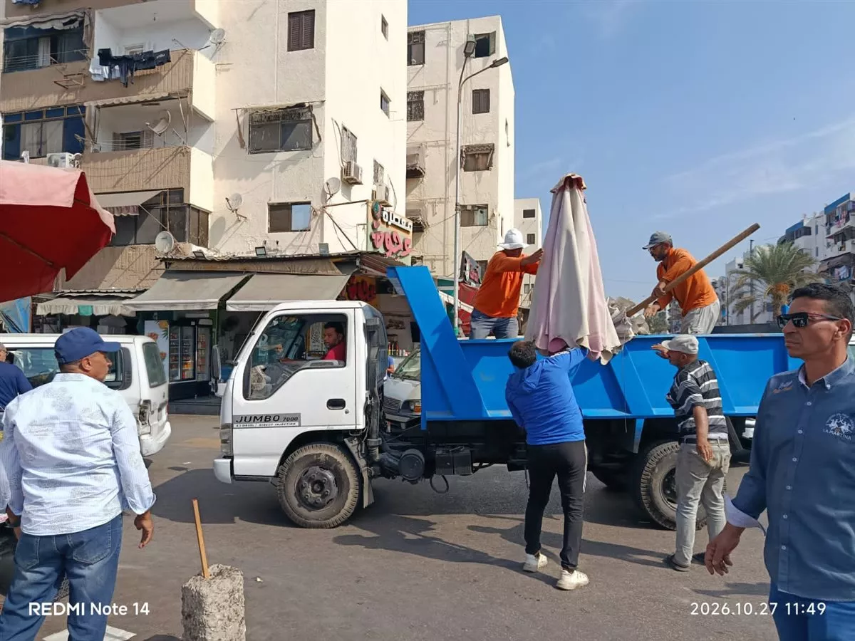 حملة مكبرة بـ حي الزهور ببورسعيد