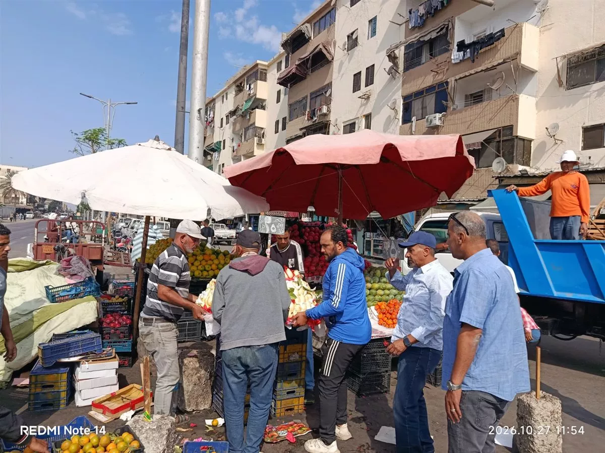 حملة مكبرة بـ حي الزهور ببورسعيد