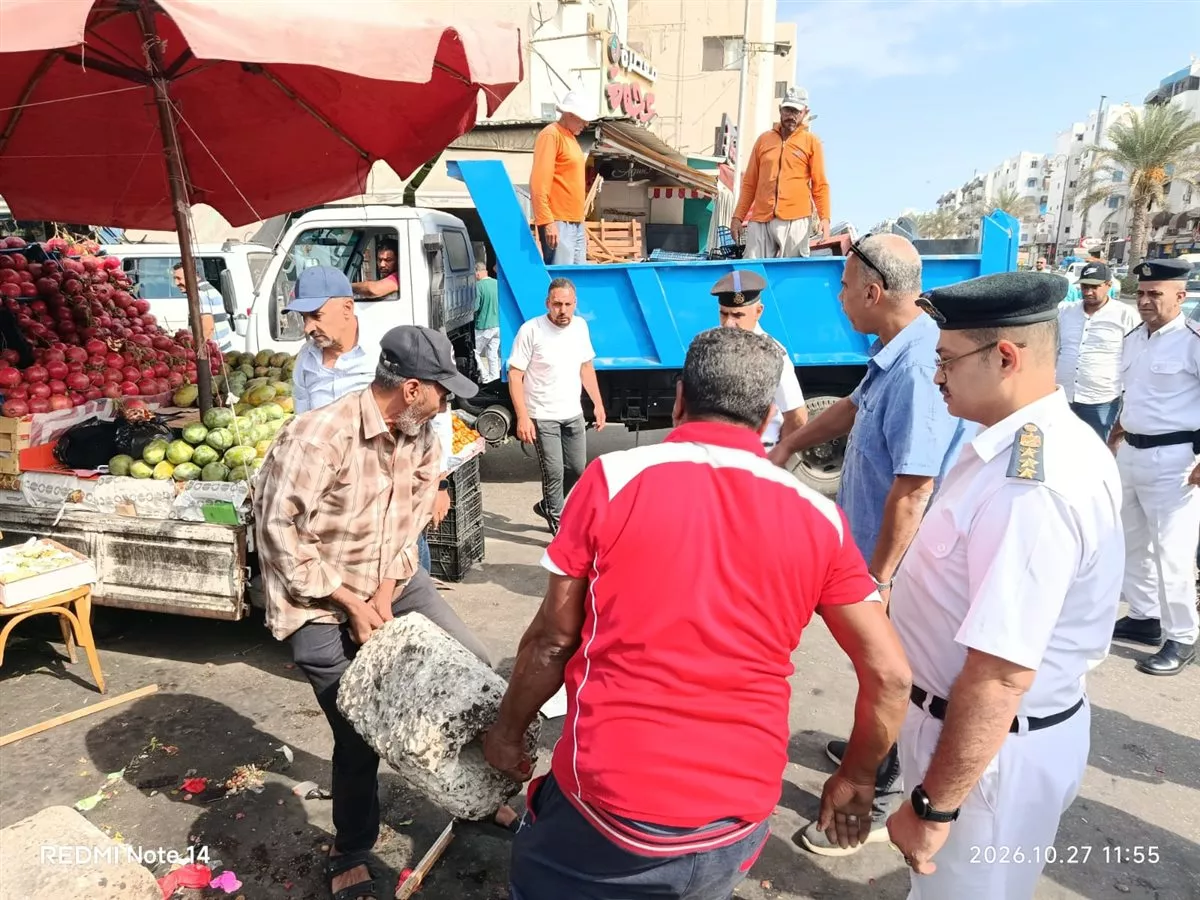 حملة مكبرة بـ حي الزهور ببورسعيد