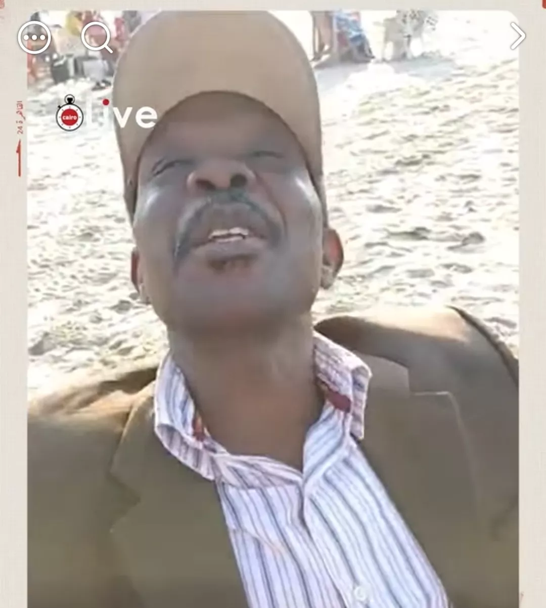 تجمع السودانيين على شاطئ بورسعيد