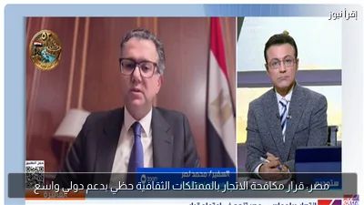 مصر: قرار مكافحة الاتجار بالممتلكات الثقافية حظي بدعم دولي واسع