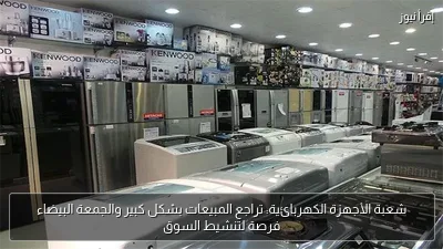شعبة الأجهزة الكهربائية: تراجع المبيعات بشكل كبير والجمعة البيضاء فرصة لتنشيط السوق