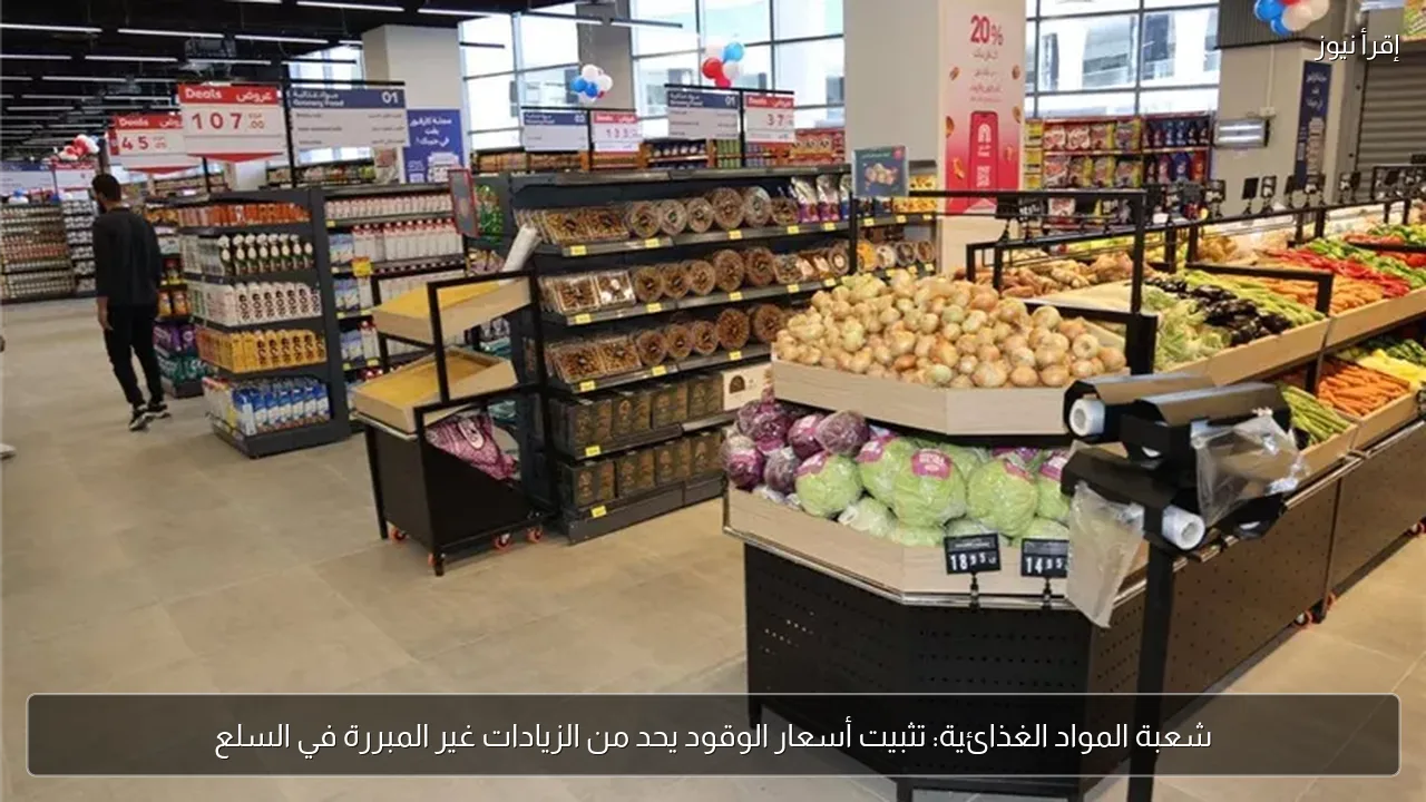 شعبة المواد الغذائية: تثبيت أسعار الوقود يحد من الزيادات غير المبررة في السلع