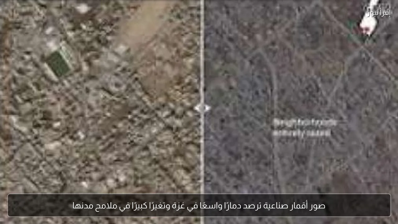 صور أقمار صناعية ترصد دمارًا واسعًا في غزة وتغيرًا كبيرًا في ملامح مدنها