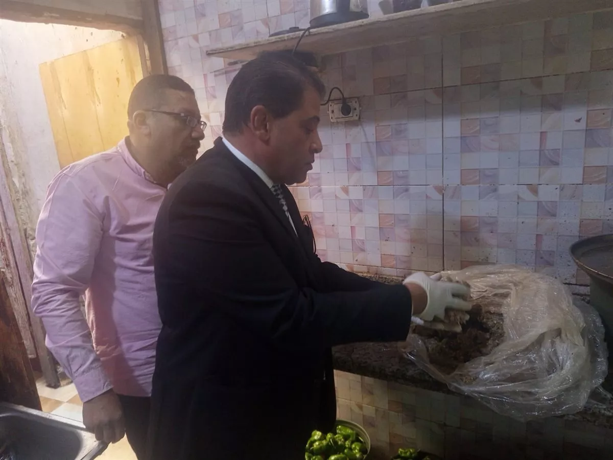 ضبط لحوم فاسدة بمطعم في الأقصر