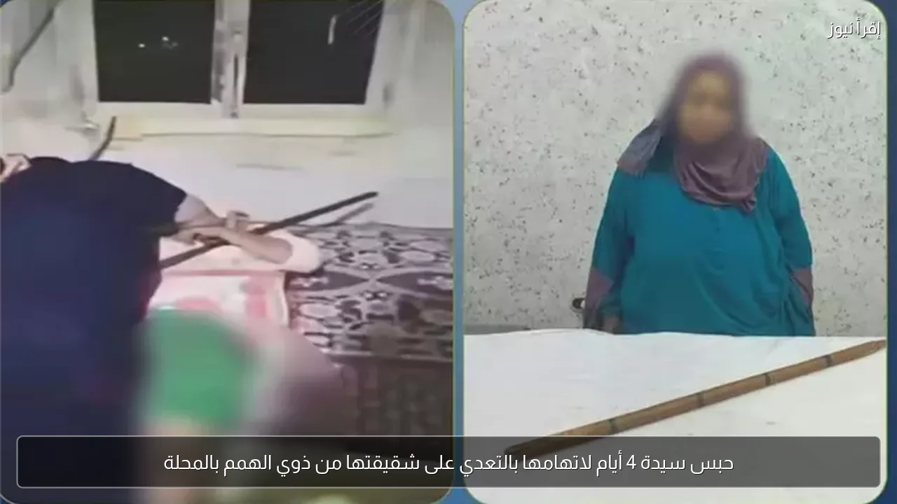 حبس سيدة 4 أيام لاتهامها بالتعدي على شقيقتها من ذوي الهمم بالمحلة
