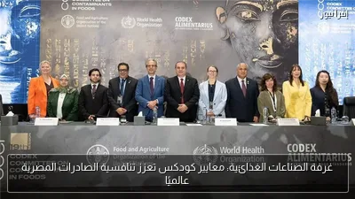 غرفة الصناعات الغذائية: معايير كودكس تعزز تنافسية الصادرات المصرية عالميًا
