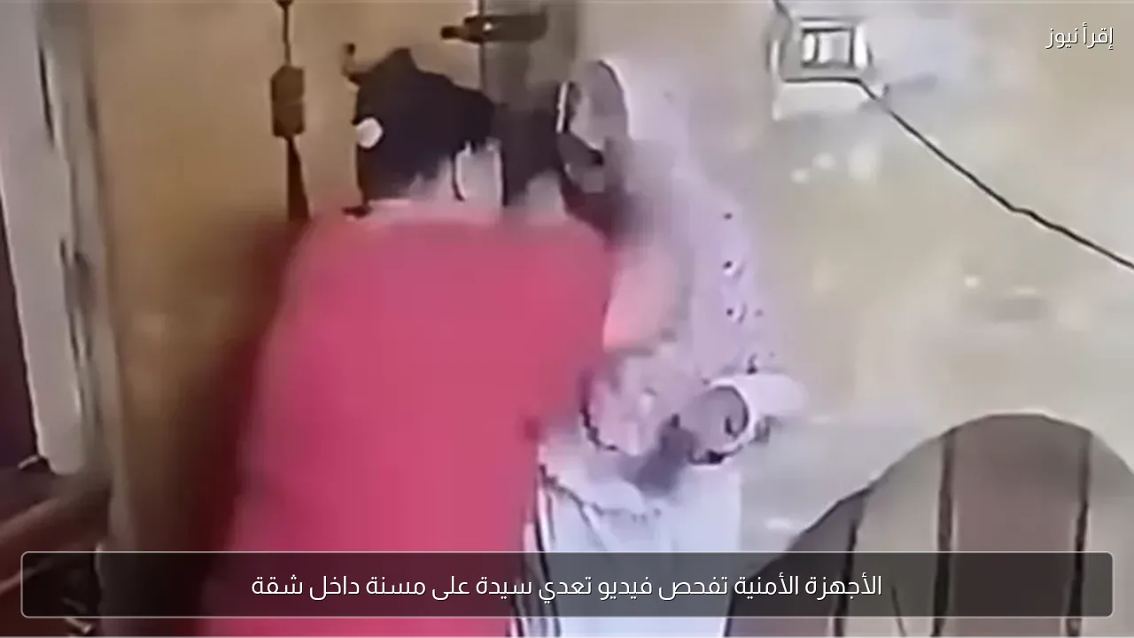 الأجهزة الأمنية تفحص فيديو تعدي سيدة على مسنة داخل شقة