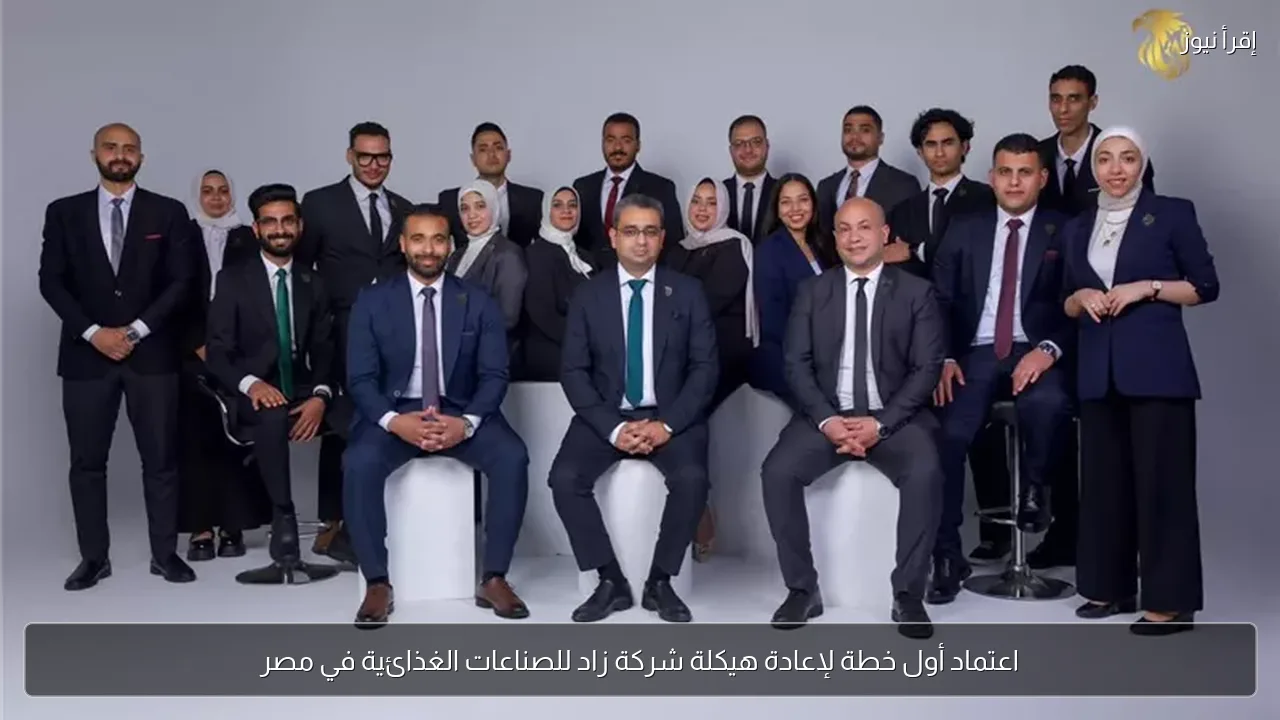اعتماد أول خطة لإعادة هيكلة شركة زاد للصناعات الغذائية في مصر