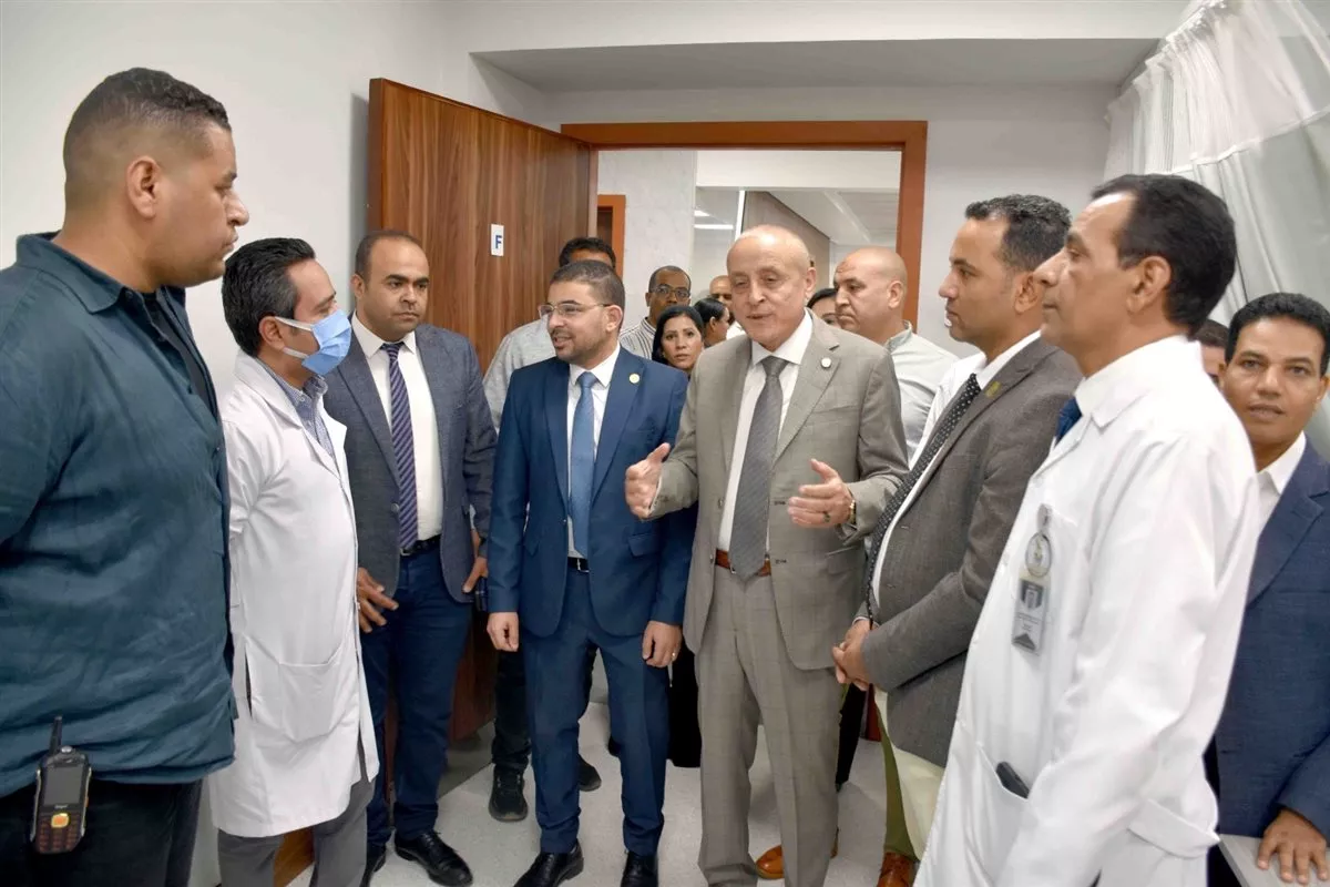افتتاح 3 وحدات تخصصية بمجمع الأقصر الدولي بتكلفة 11 مليون جنيه