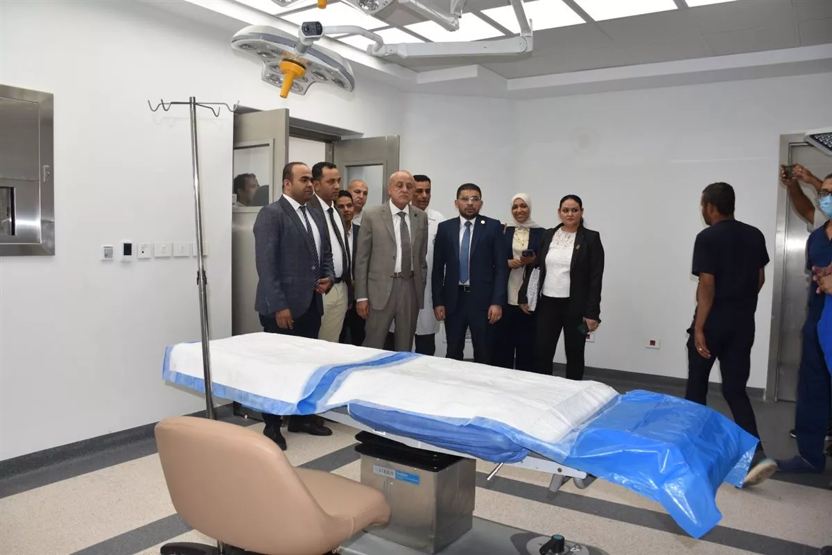 افتتاح 3 وحدات تخصصية بمجمع الأقصر الدولي بتكلفة 11 مليون جنيه