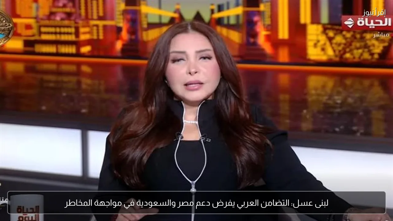 لبنى عسل: التضامن العربي يفرض دعم مصر والسعودية في مواجهة المخاطر
