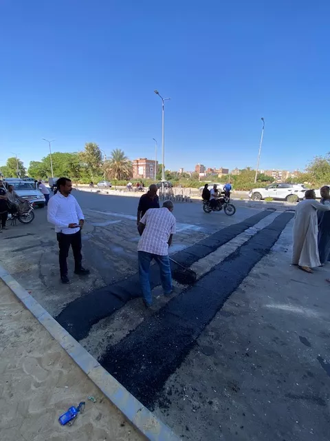 مطبات صناعية بأمر المحافظ لحماية طلبة المدارس بالعوامية 