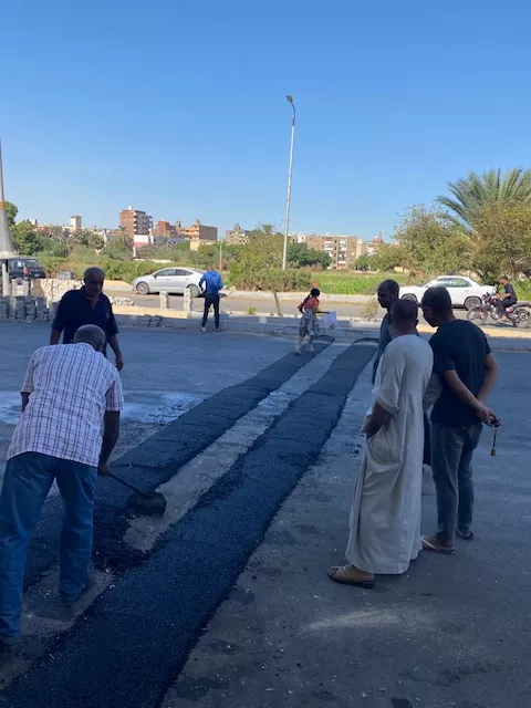 مطبات صناعية بأمر المحافظ لحماية طلبة المدارس بالعوامية 