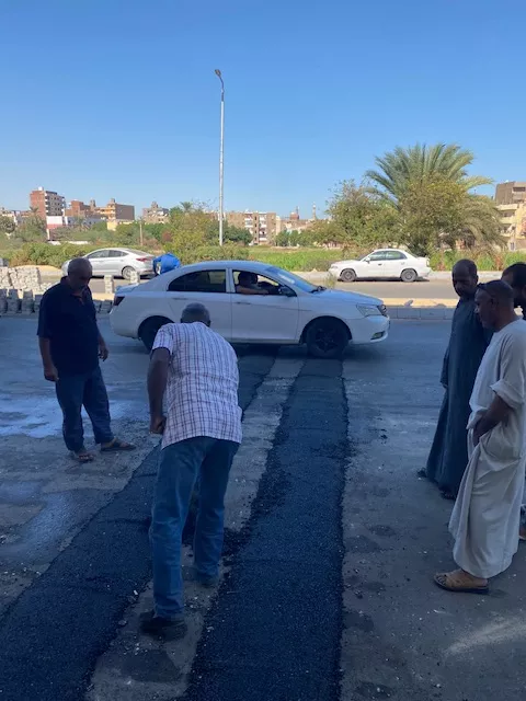 مطبات صناعية بأمر المحافظ لحماية طلبة المدارس بالعوامية 