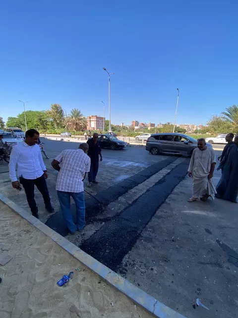 مطبات صناعية بأمر المحافظ لحماية طلبة المدارس بالعوامية 