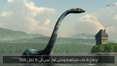 ارتفاع بلاغات مشاهدة وحش لوخ نيس إلى 15 خلال 2026