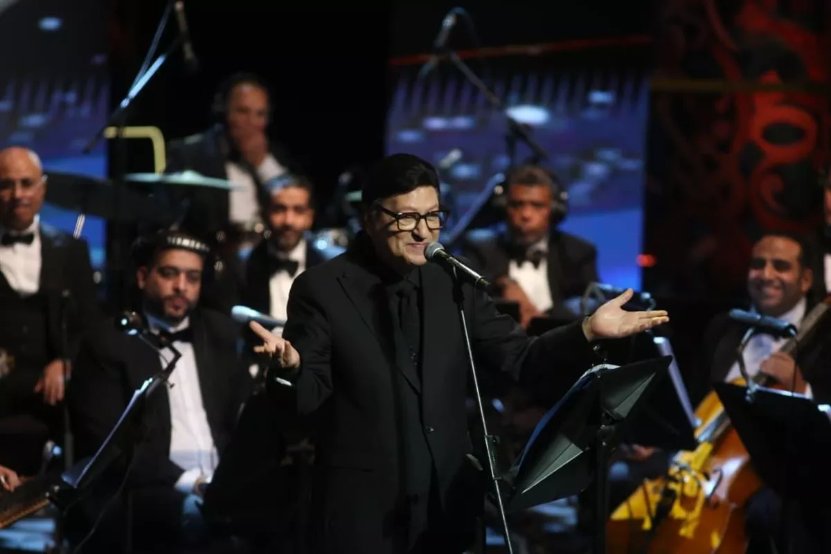 حفل محمد الحلو في مهرجان الموسيقى العربية