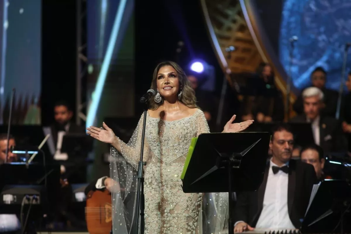 حفل نادية مصطفى في مهرجان الموسيقى العربية