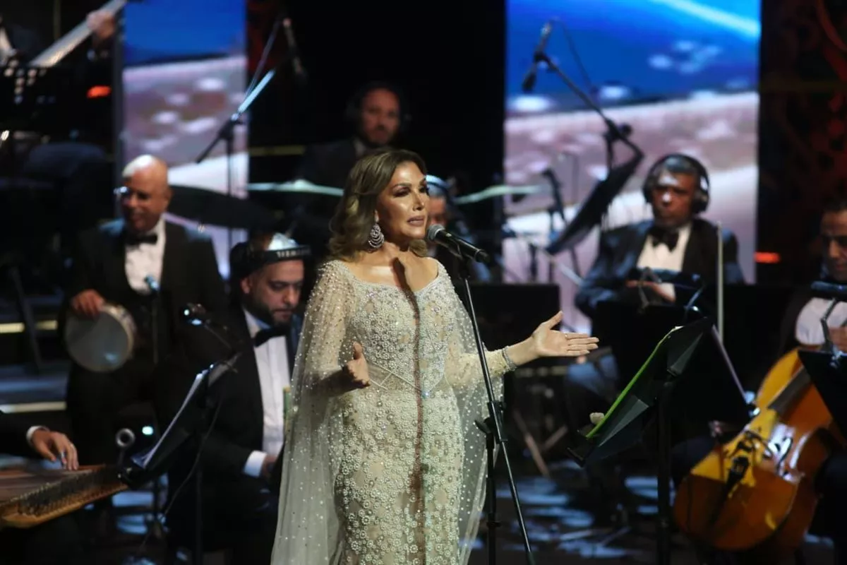 حفل نادية مصطفى في مهرجان الموسيقى العربية