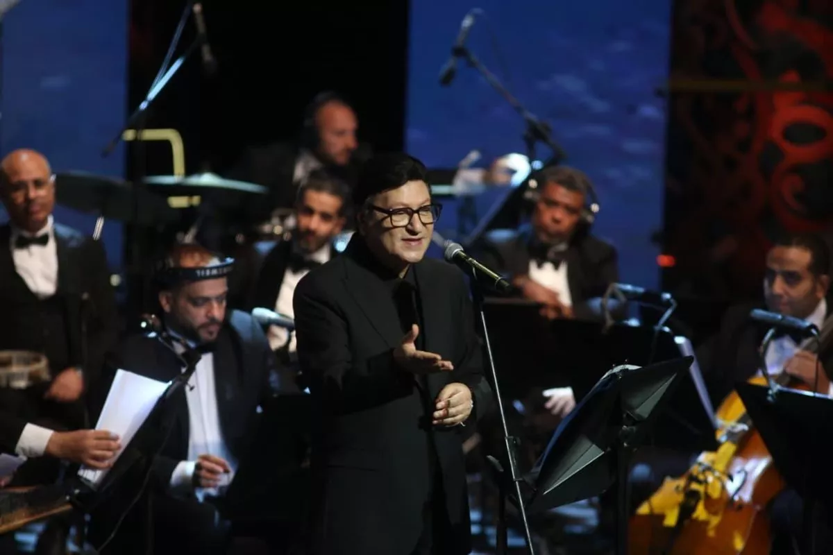حفل محمد الحلو في مهرجان الموسيقى العربية