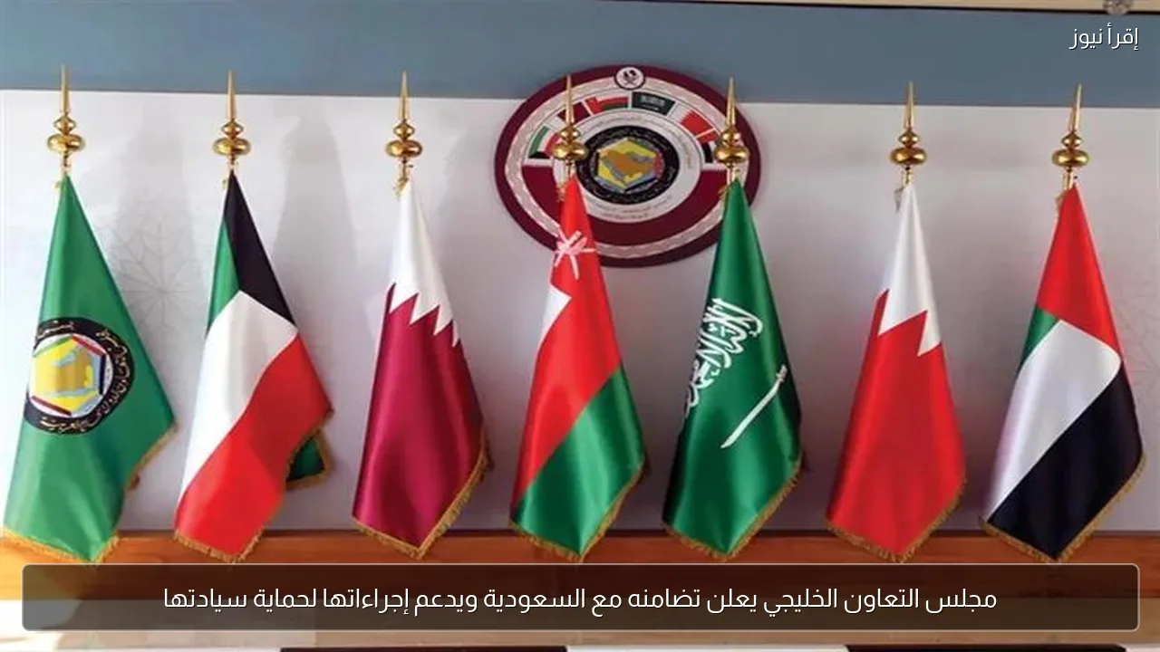 مجلس التعاون الخليجي يعلن تضامنه مع السعودية ويدعم إجراءاتها لحماية سيادتها