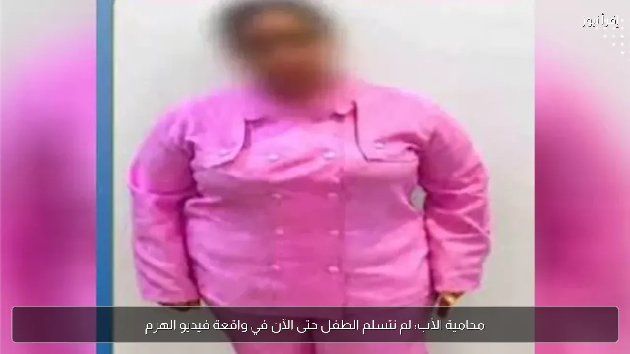 محامية الأب: لم نتسلم الطفل حتى الآن في واقعة فيديو الهرم