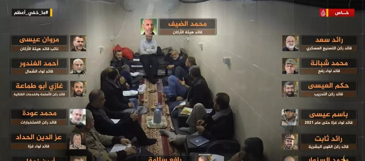 محمد الضيف وقادة القسام