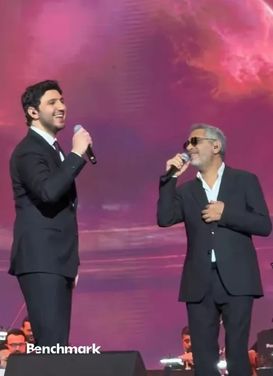 محمد فضل شاكر يشاركه الغناء في حفله الثاني بموسم الرياض