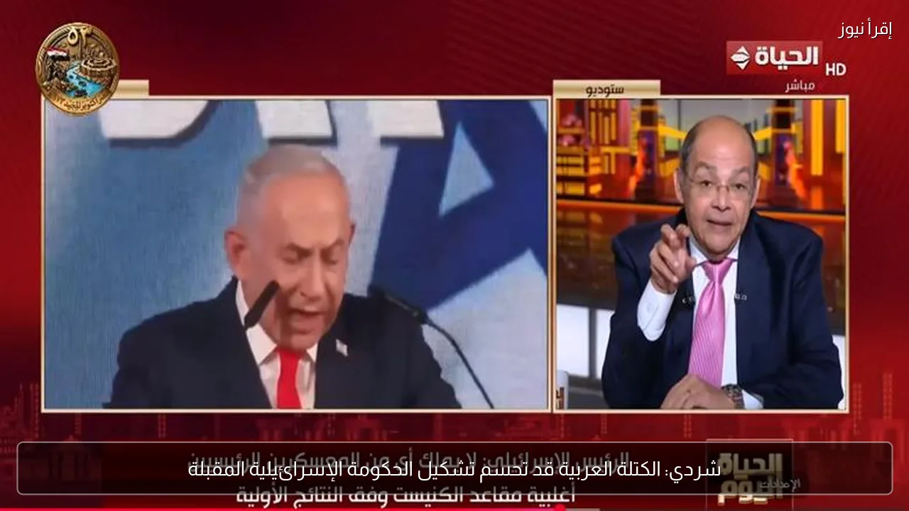شردي: الكتلة العربية قد تحسم تشكيل الحكومة الإسرائيلية المقبلة