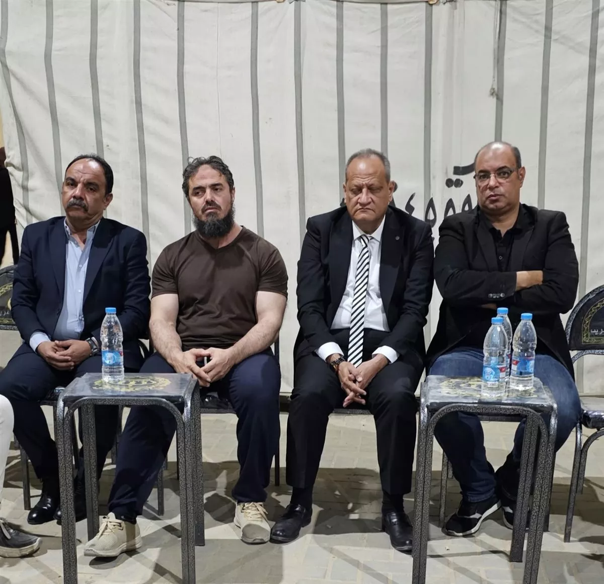 قيادات تعليم بورسعيد مع والد آدم